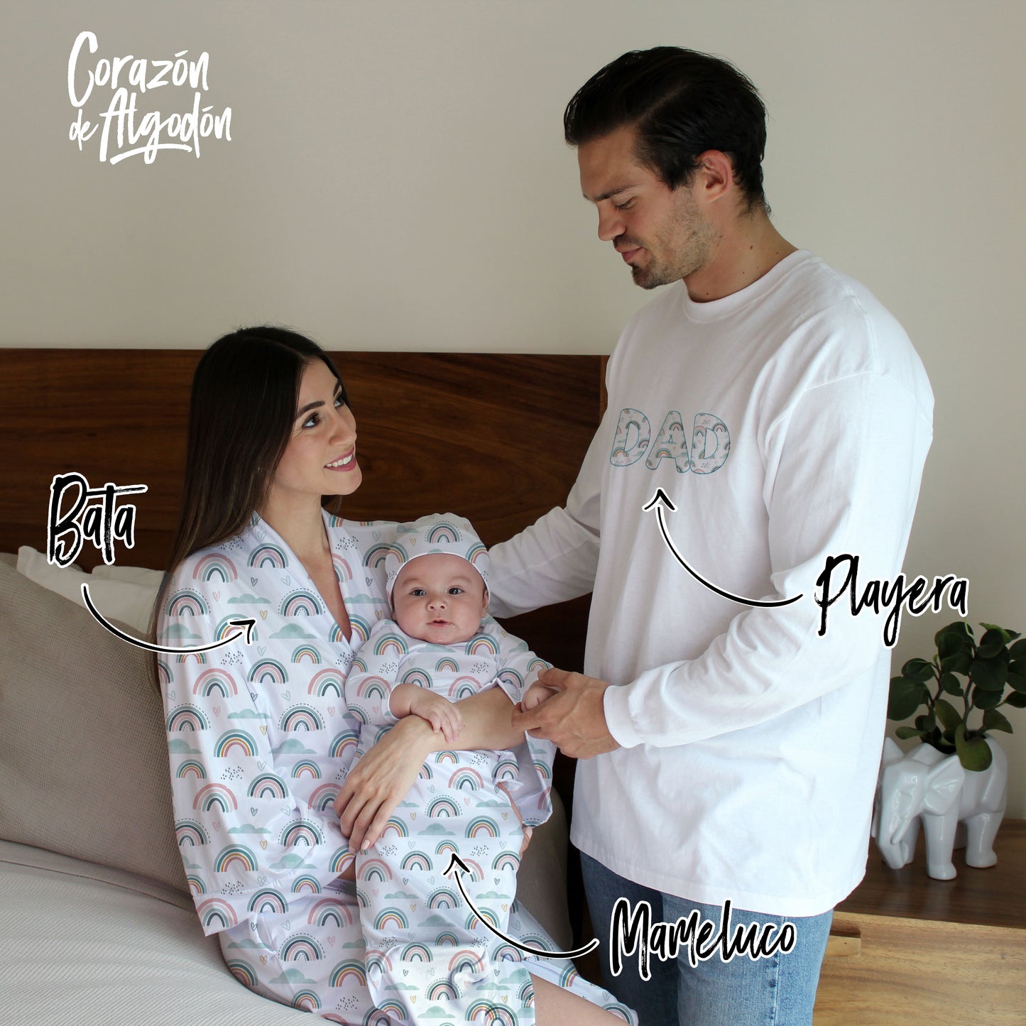 Arma tu Kit de Bienvenida Arcoíris Acuarela