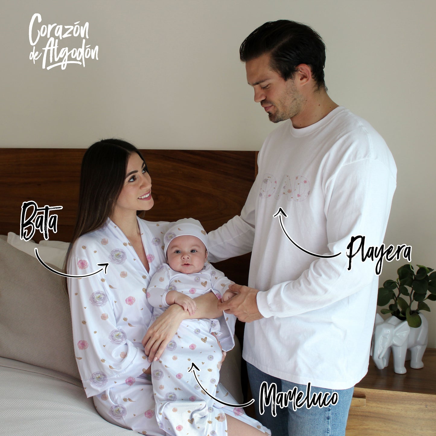 Arma tu Kit de Bienvenida Flores y Corazones