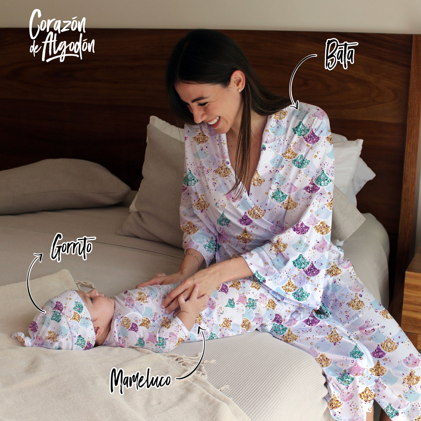 Arma tu Kit de Bienvenida Sirena Glitter