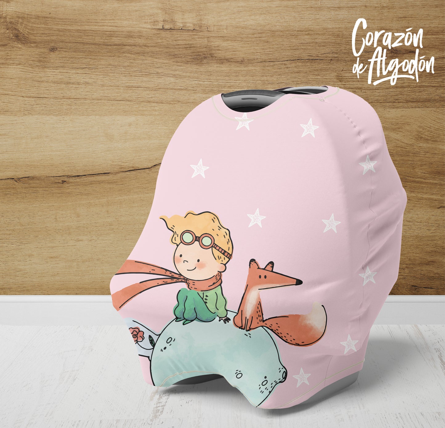 Baby cover Principito Rosa