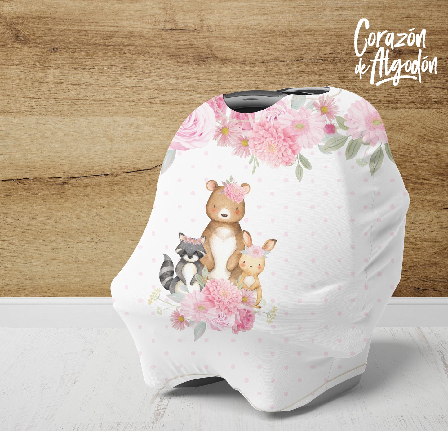 Baby cover Woodland María Fernanda