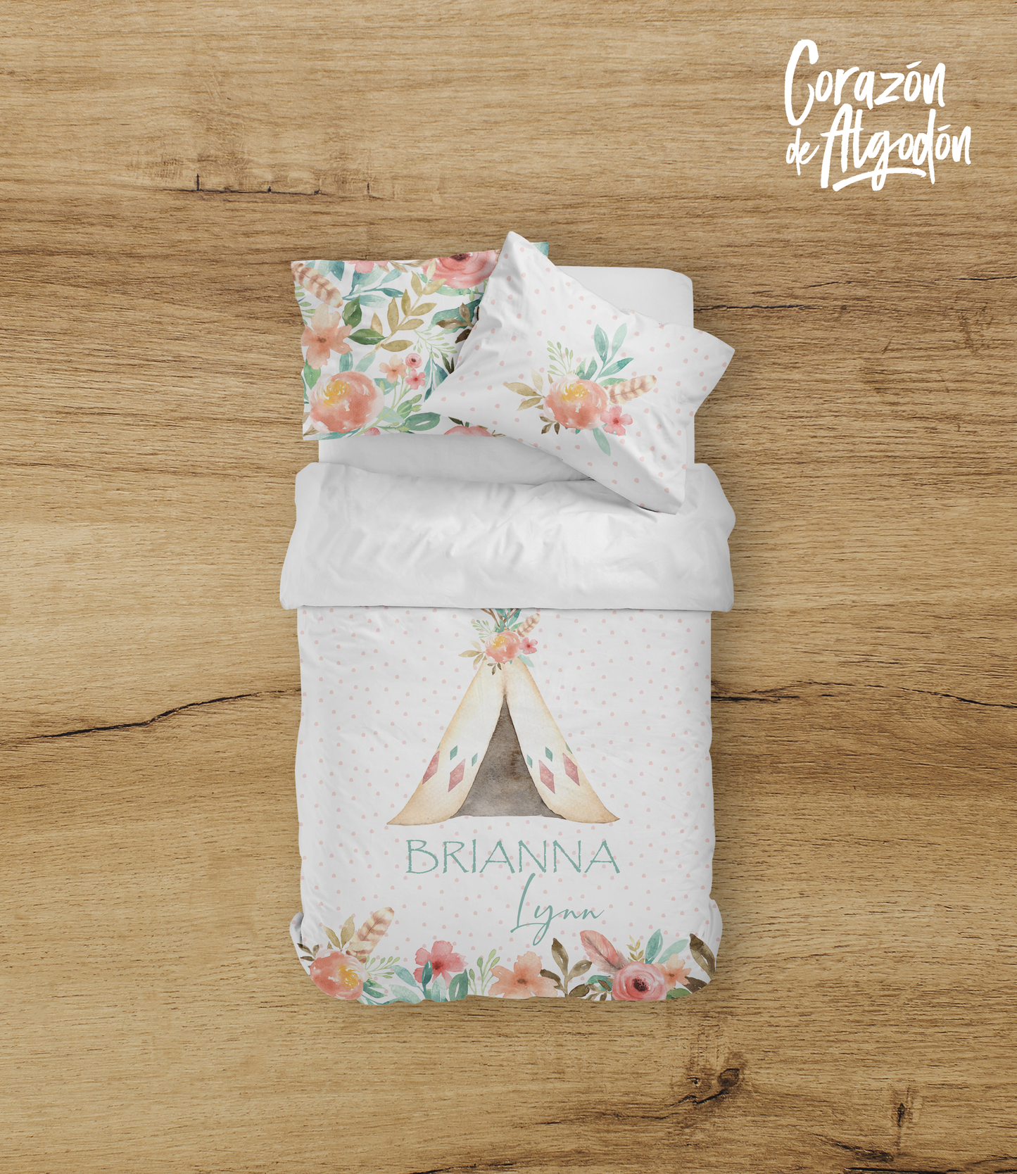 Juego de cama Teepee Brianna