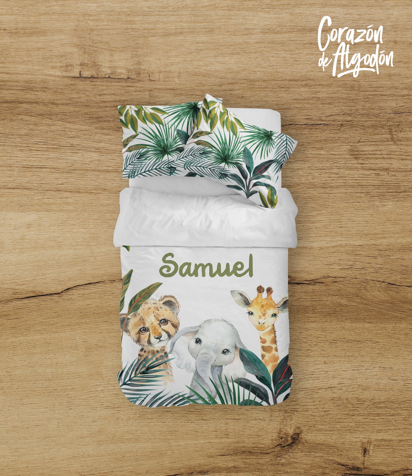 Juego de cama Jungla Samuel
