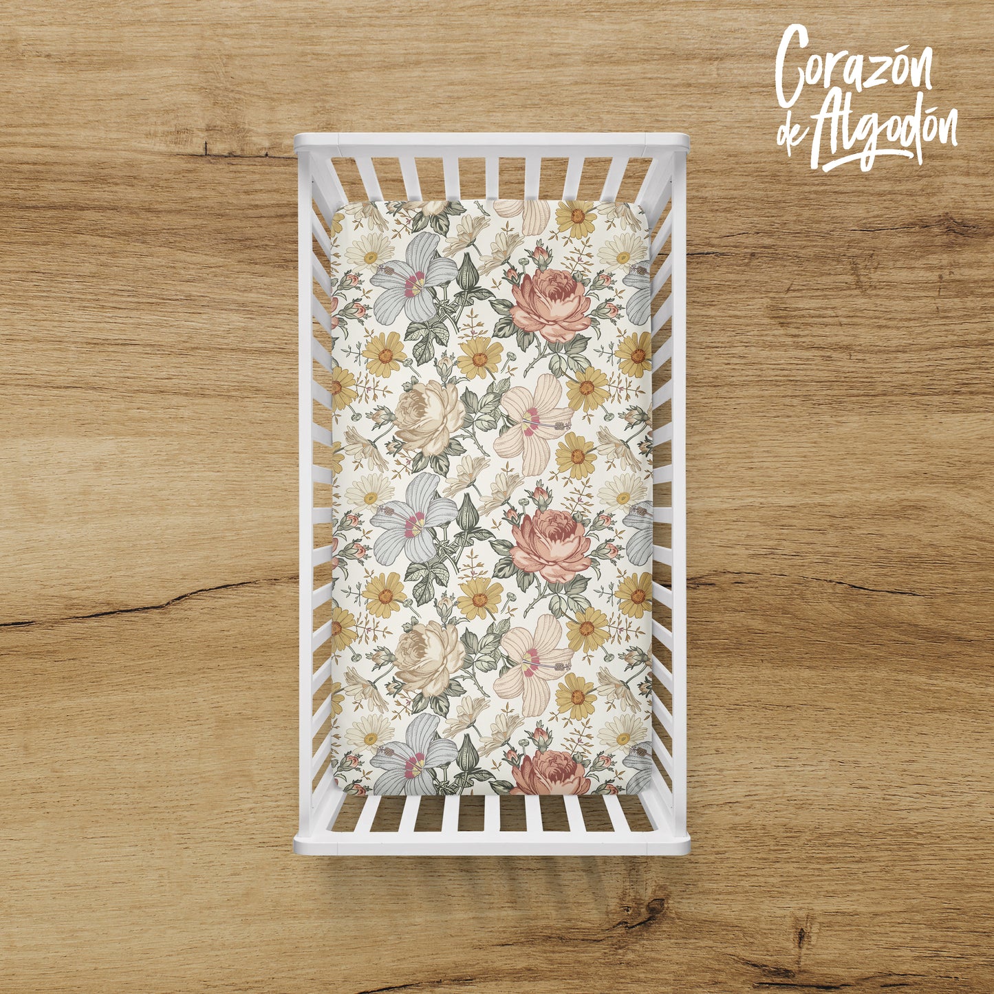 Sábana de cajón Elefante Isabella