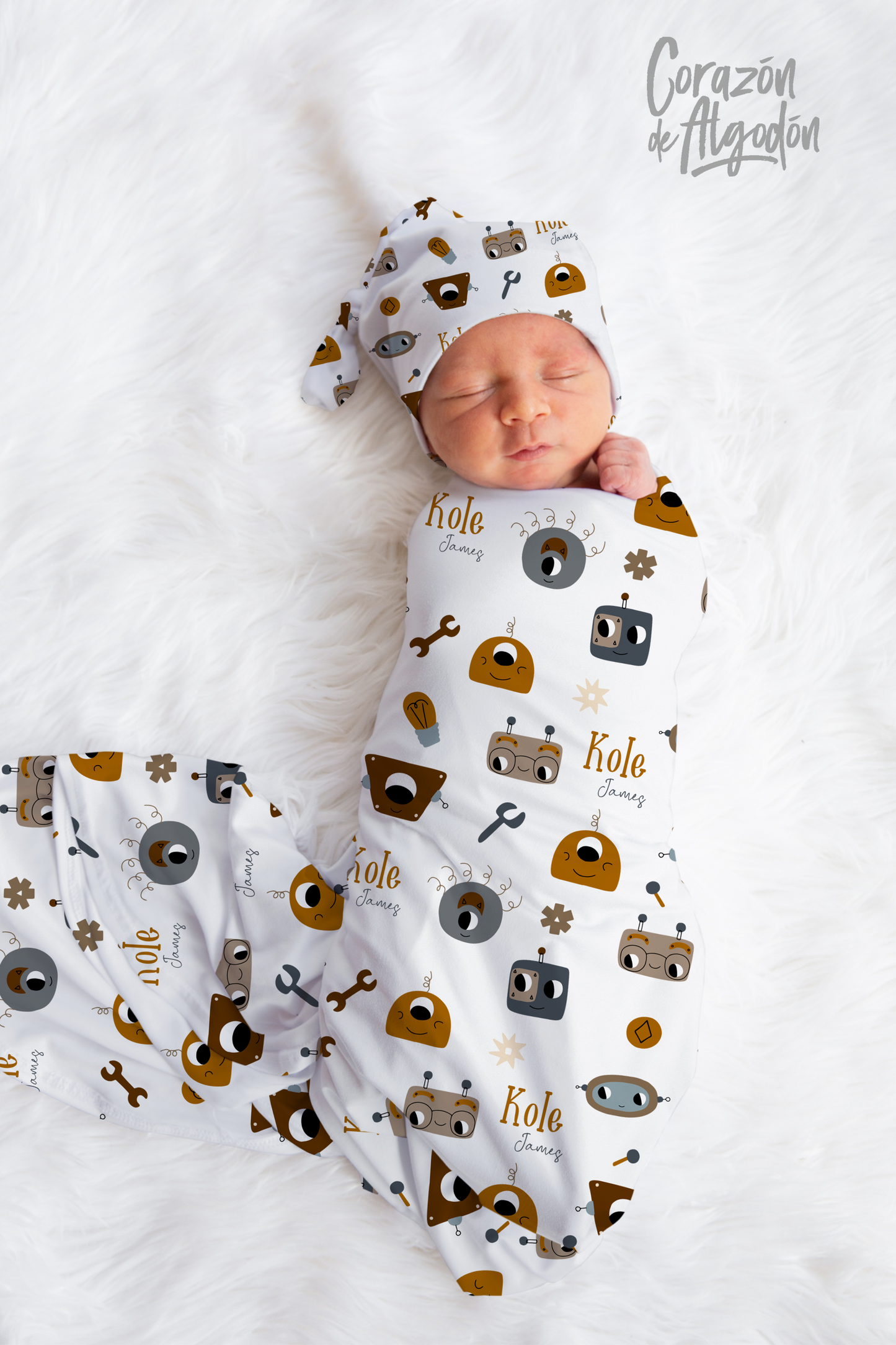 Swaddle Robots Kole