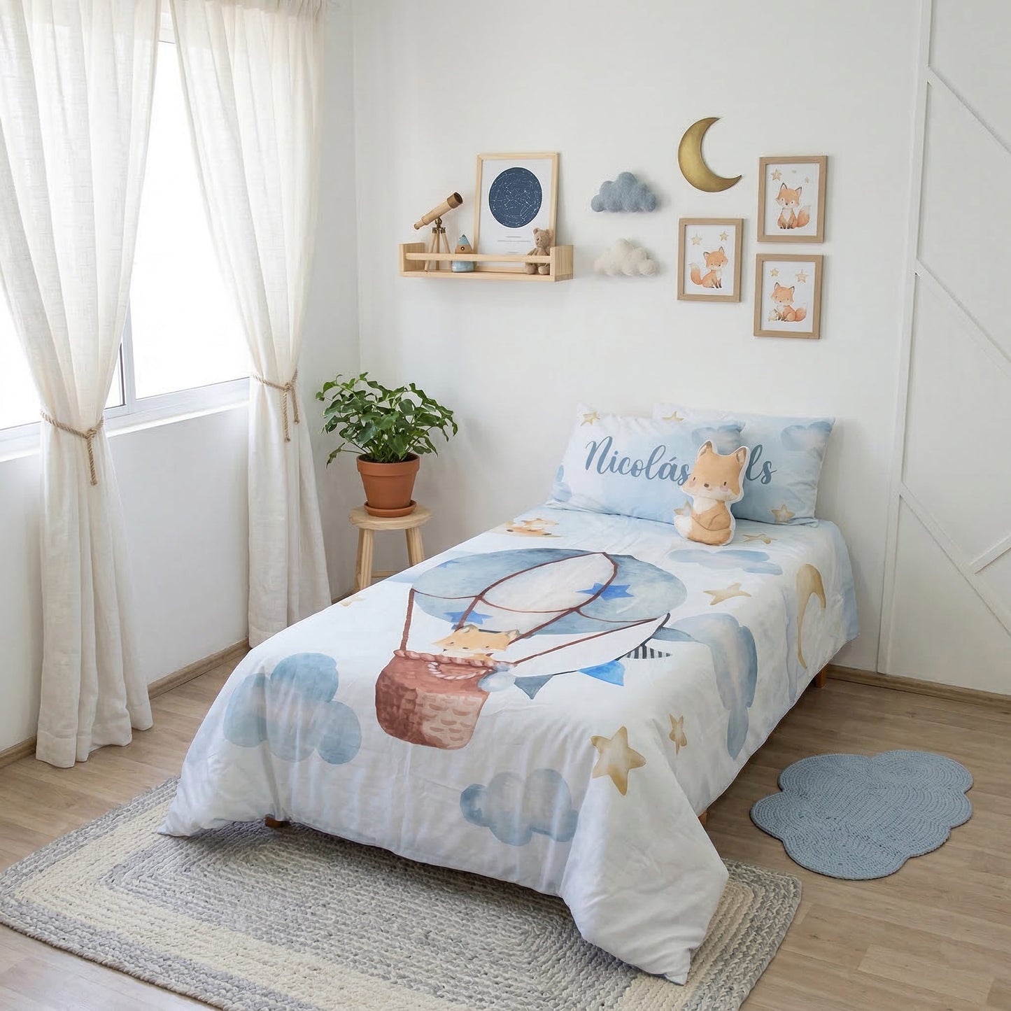 Juego de cama Globo Nicolás