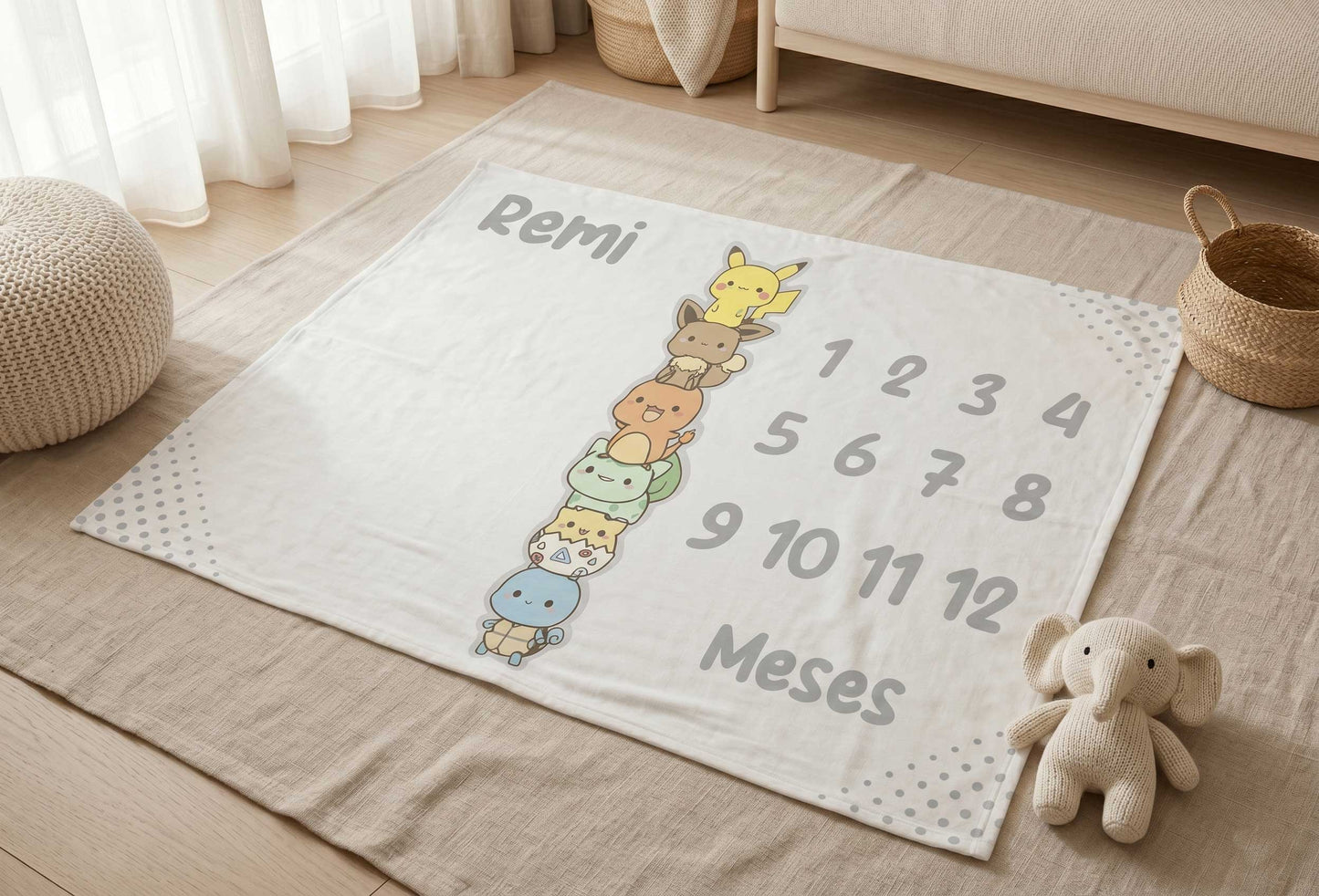 Manta mensual Pokemon Remi