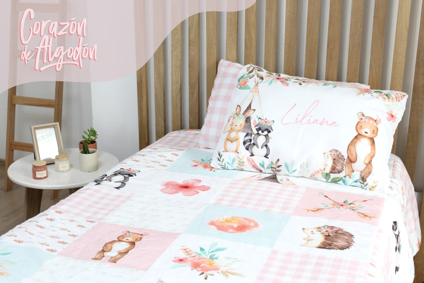 Juego de cama Woodland Amaya