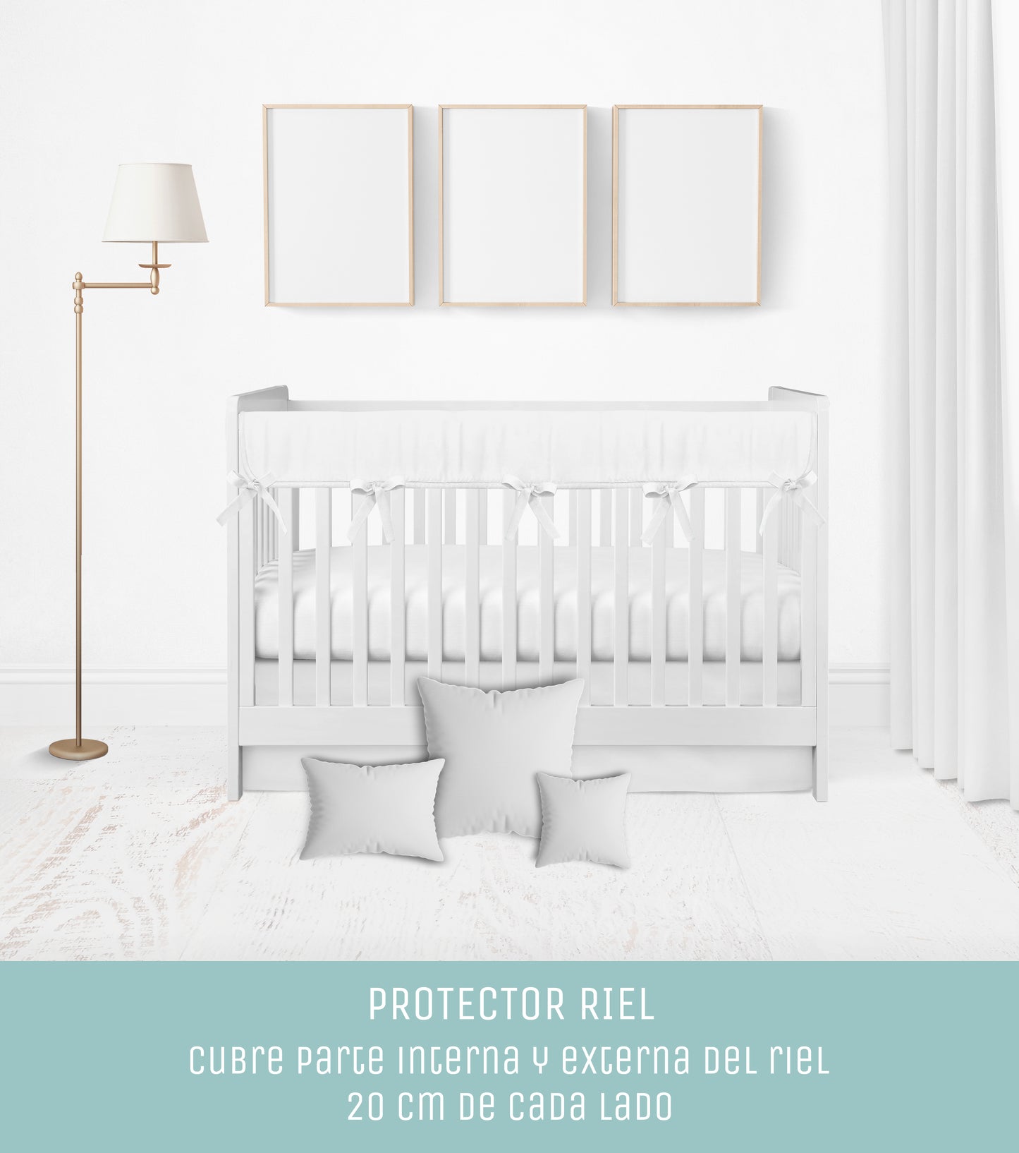 Juego de cuna Flores Lily