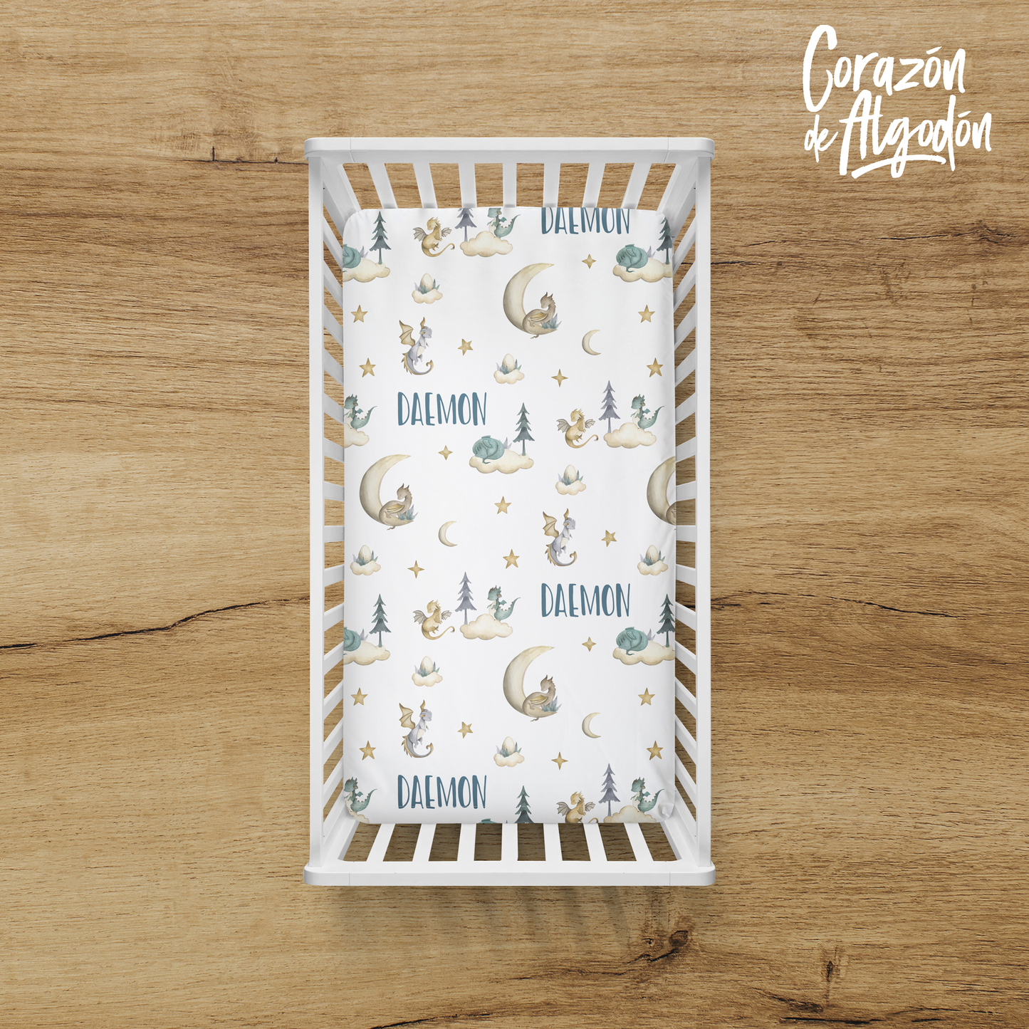 Sábana de cajón Dragones Daemon