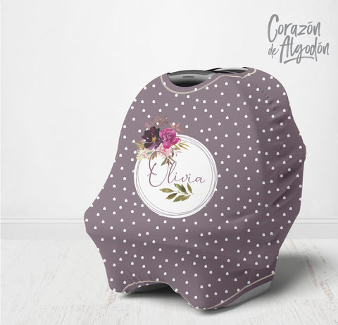 Baby cover Floral
