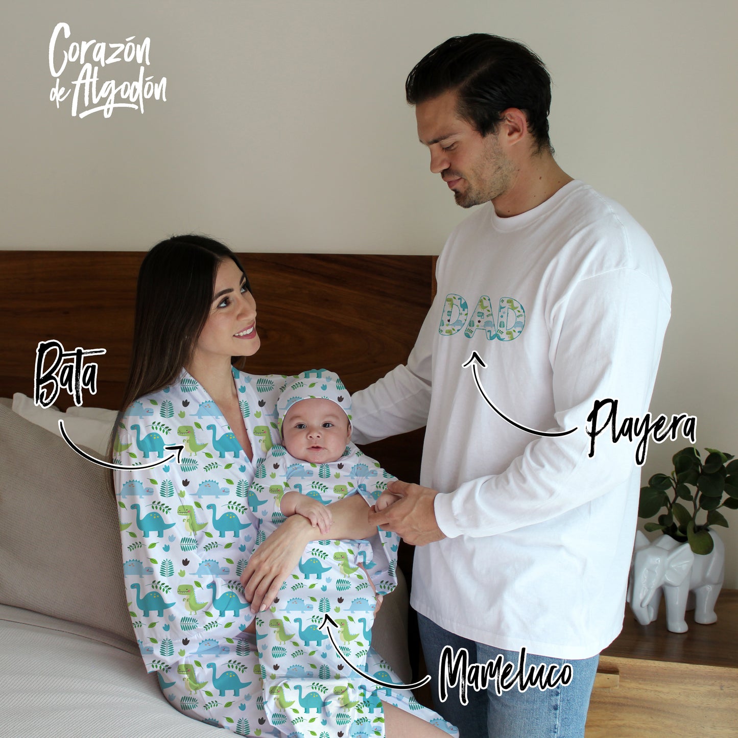 Arma tu Kit de Bienvenida Dinosaurio Azul