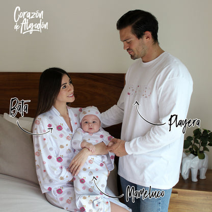 Arma tu Kit de Bienvenida Flor Magenta