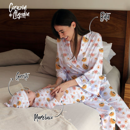 Arma tu Kit de Bienvenida Flor Naranja