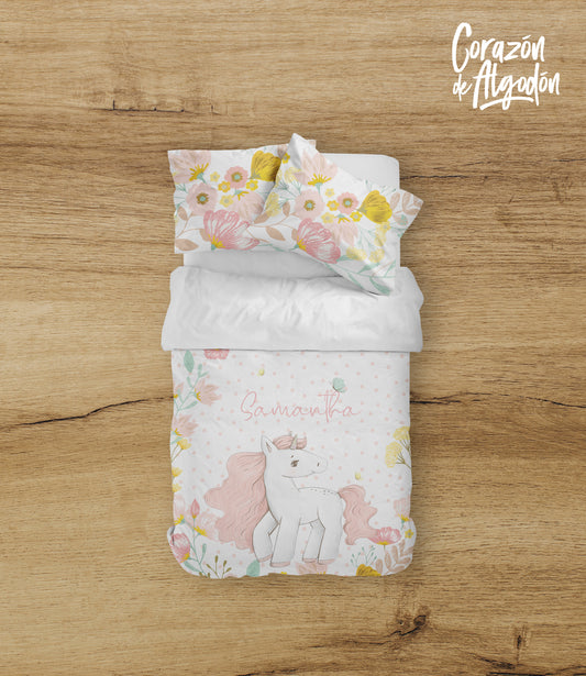 Juego de cama Unicornio Samantha