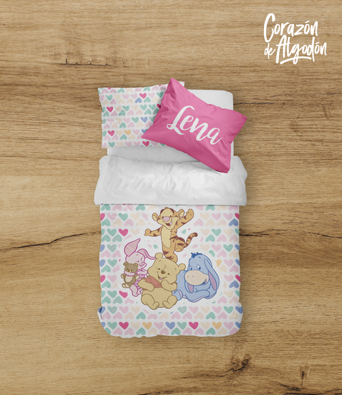Juego de cama Winnie Pooh Lena