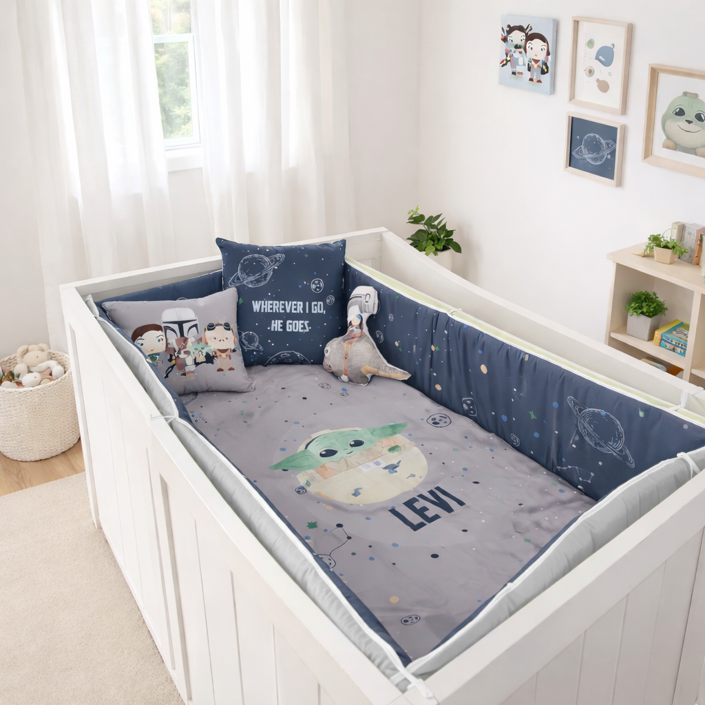 Juego de cuna Baby Yoda Jackson