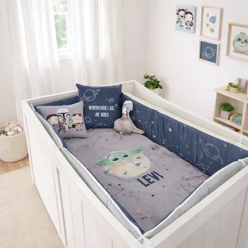 Juego de cuna Baby Yoda Jackson