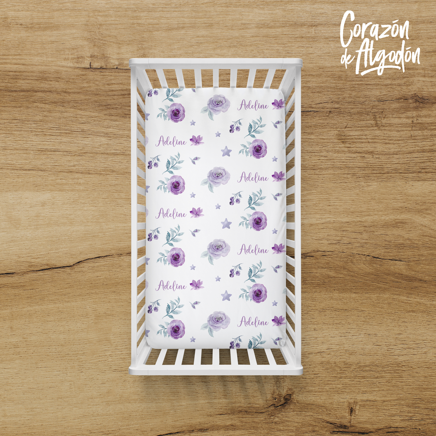 Sábana de cajón Elefante Adeline