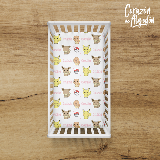 Sábana de cajón Pokemon Cassie