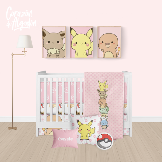 Juego de cuna Pokemon Cassie