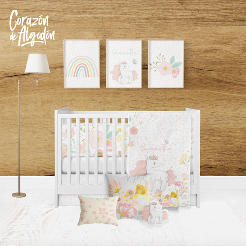 Juego de cuna Unicornio Samantha