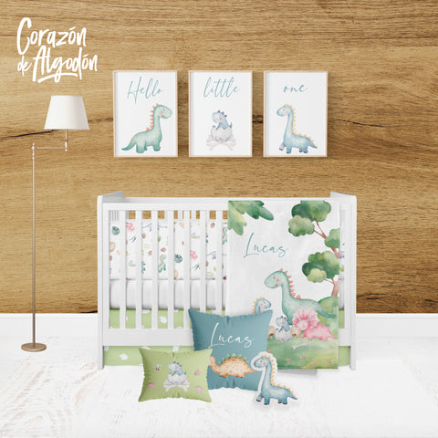 Juego de cuna Dinosaurio Lucas