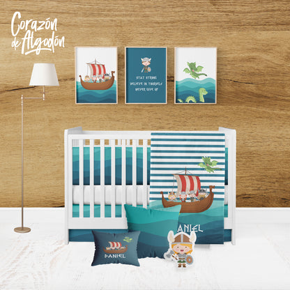 Juego de cuna Vikingos Daniel