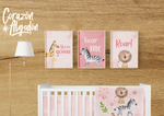 3 Textiles para enmarcar Jungla Lucy