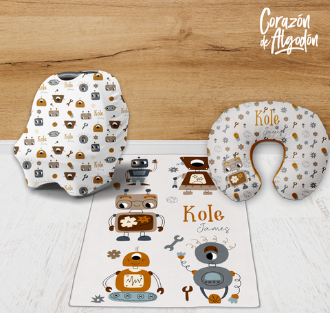Kit de recién nacido Robots Kole James