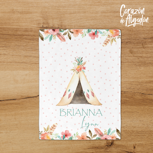 Manta polar Teepee Brianna