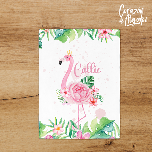 Manta polar Flamingo Callie