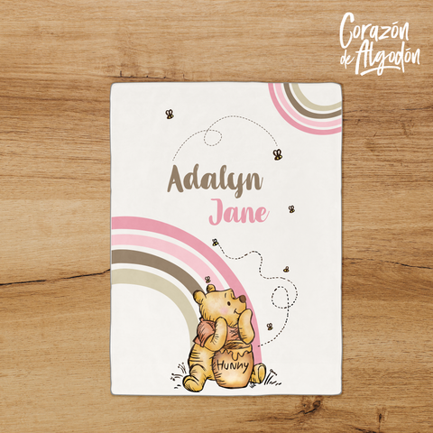 Manta polar Winnie Pooh Adalyn