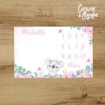 Manta mensual Koala Michelle