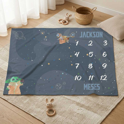 Manta mensual Baby Yoda Jackson