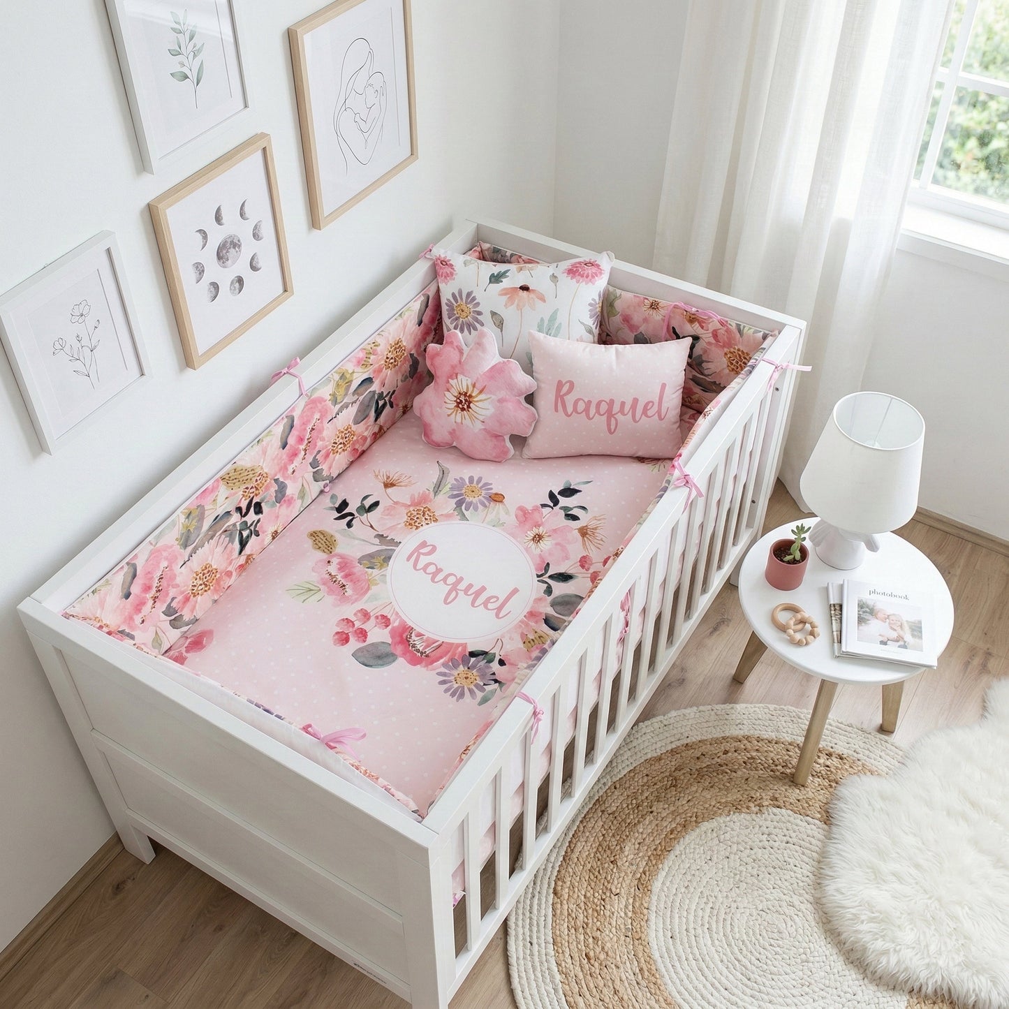 Juego de cuna Flores Lily