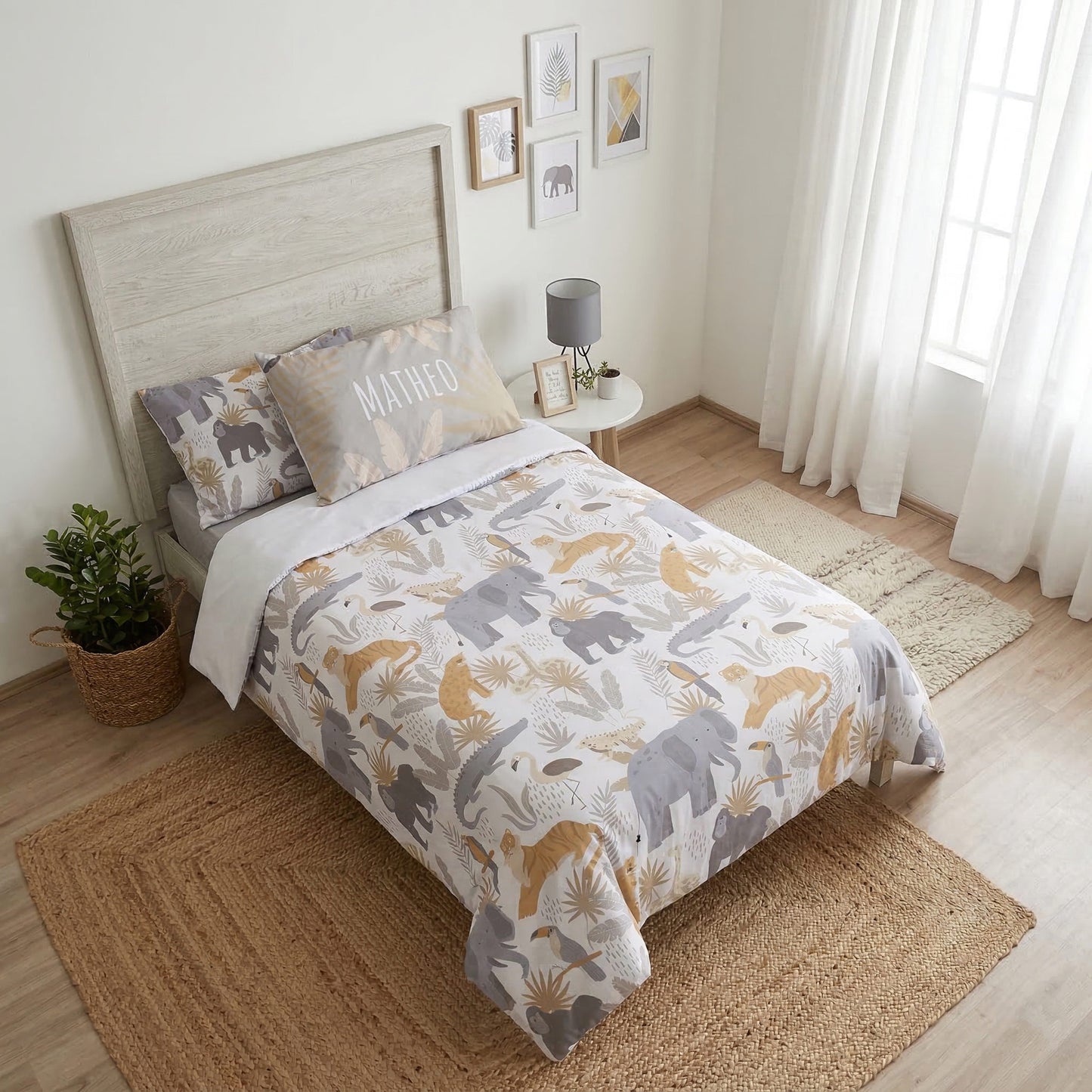 Juego de cama Safari