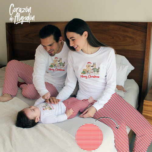 Pijama Perritos Navideños