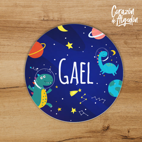Tapete Dinosaurio Espacial Gael