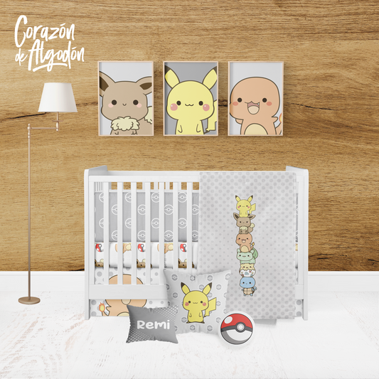 Juego de cuna Pokemon