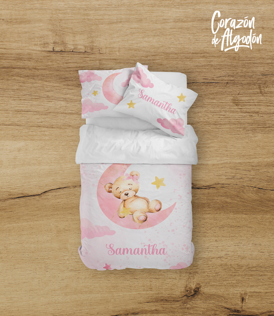 Juego de cama Osita Samantha