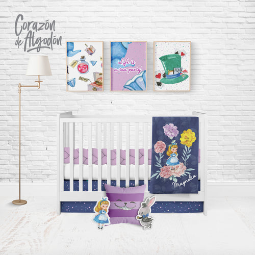 Juego de cuna Alicia