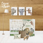 Juego de cuna Animales Kaden