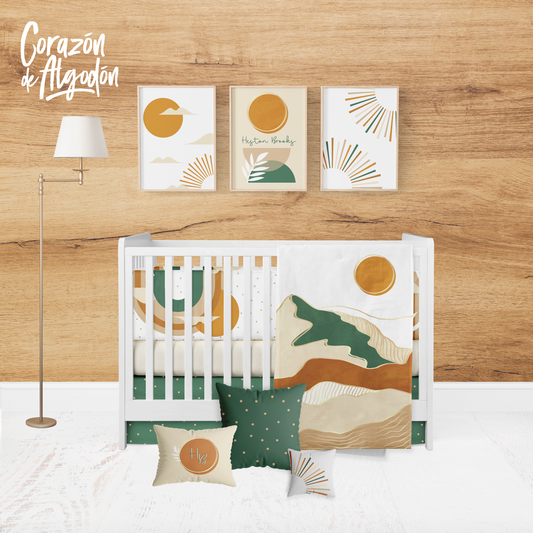 Juego de cuna Desierto Boho