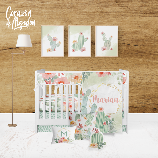 Juego de cuna Cactus Marian
