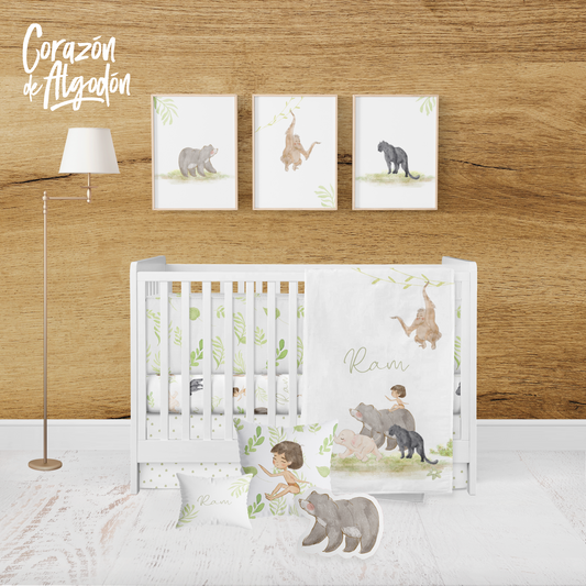 Juego de cuna Libro de la Selva Ram