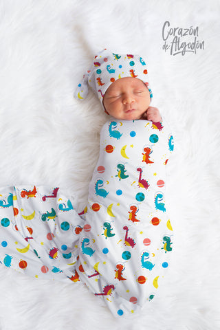 Swaddle Dinosaurio Espacial Gael