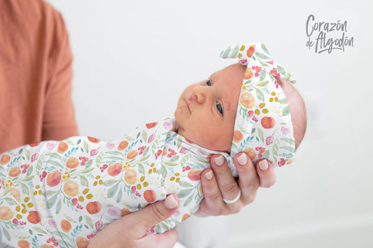 Swaddle Duraznos Emilia
