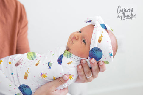 Swaddle de niña Espacio