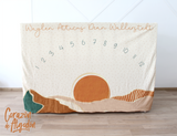 Manta mensual Desierto Boho